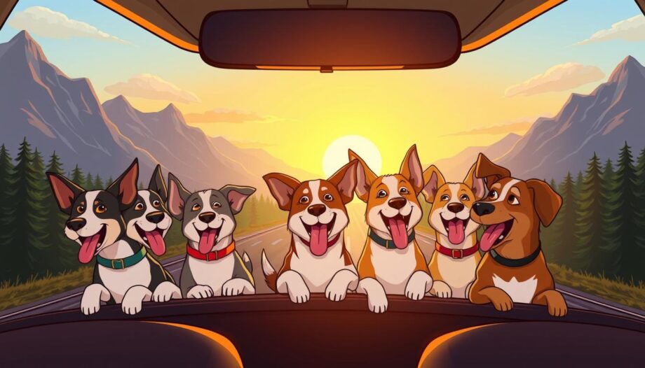 Celebrating Dogs in Cars