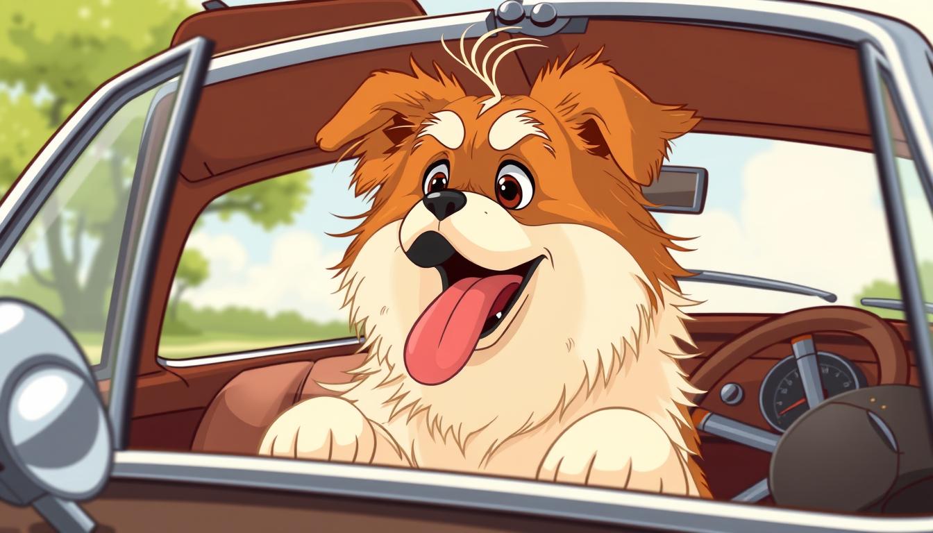 From Snapshot to Calendar: The Art of Dogs in Cars