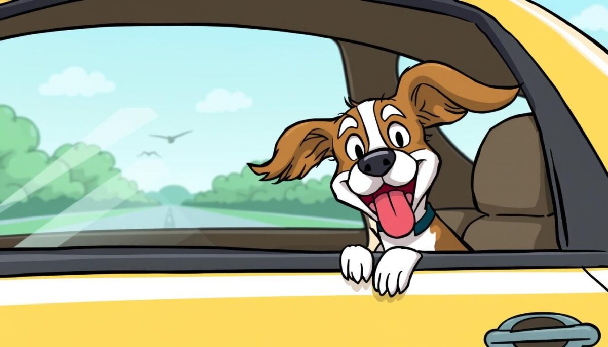 dog behavior during car rides